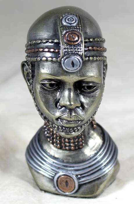 Casper Darare - Young Masai Girl - Posthumous Cold Casting