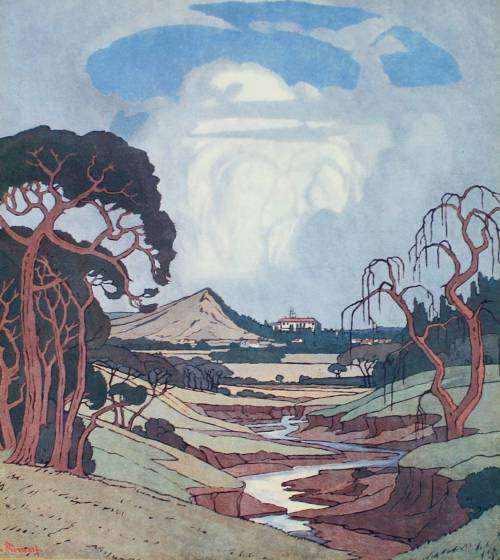 Pierneef - Station Panel - Apies Rivier, Transvaal