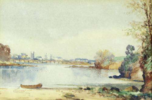 After Myles Birlat Foster - Lake scene