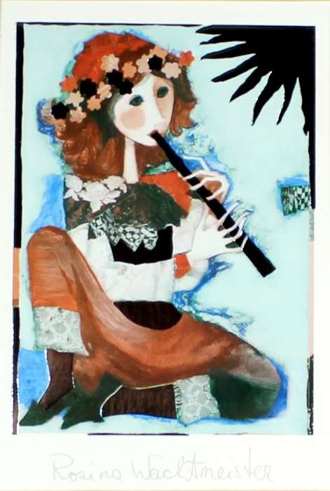 Rosina Wachmeister - Pair of small prints