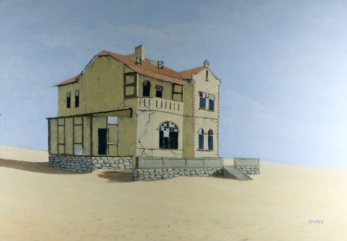 Russel Hawyes - Abanded house in the desert