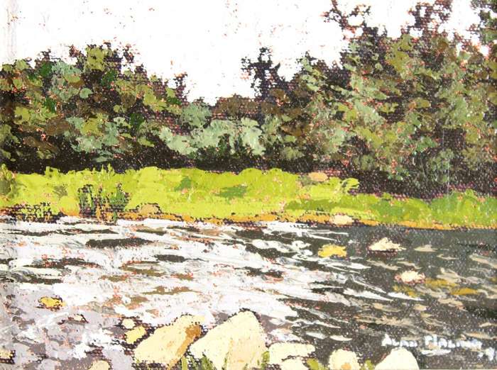 Alan Maling - River scene