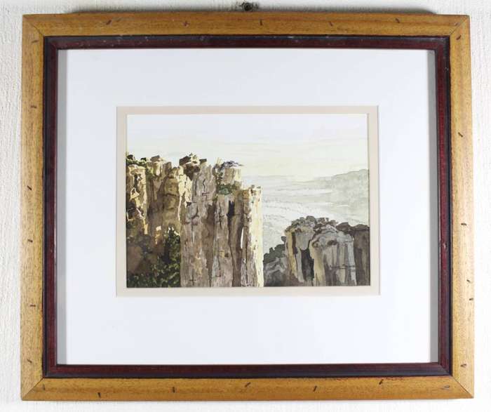 Alan Maling - Mountain scene