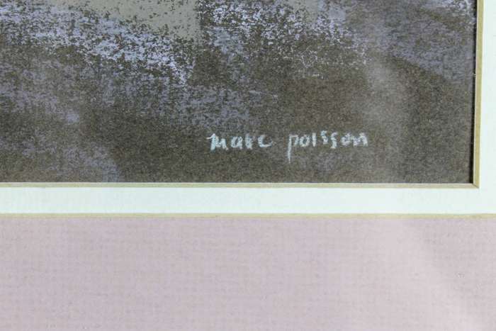 Marc Poisson - Lone house with washing