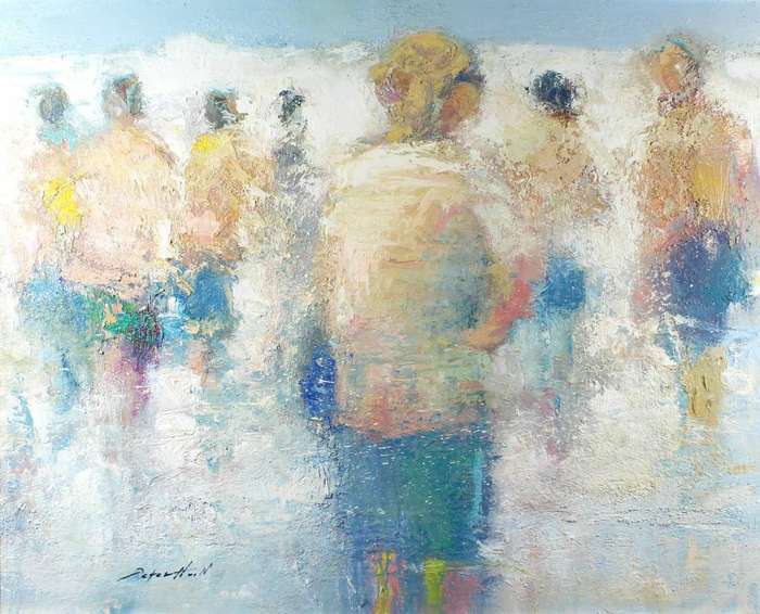 Peter Hall - Abstract figures - Investment art!!