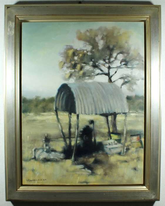 W Rautenbach - Abstract - Water pump under the tree