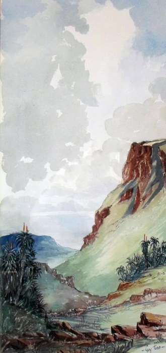 Guy Todd - Mountain scene