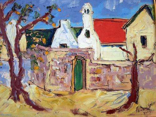 Edward Speirs - Houses - A beautiful little treasure! Low price, bid now!