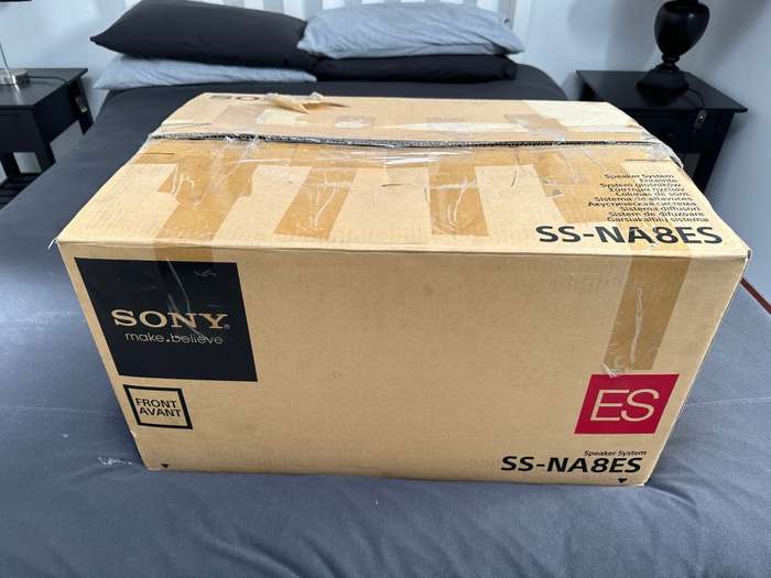 Sony SS-NA8ES 100W Center Speaker-Brown Wood