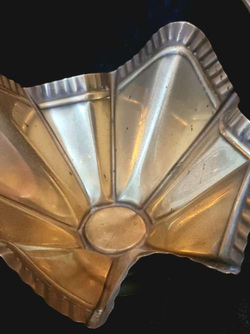Brass basket.