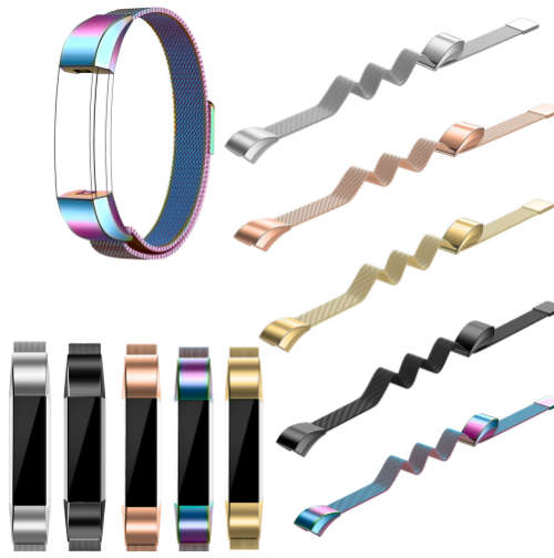 12mm Milanese Magnetic Loop Stainless Steel Strap Replacement for Fitbit Alta (8 Colours to Choose)