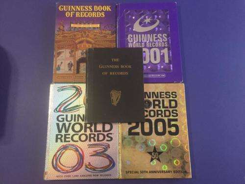 A Collection of 5 Guinness Book of Records