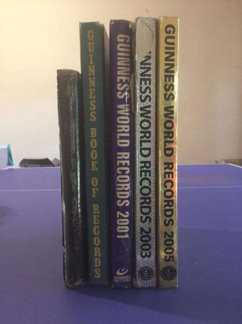 A Collection of 5 Guinness Book of Records