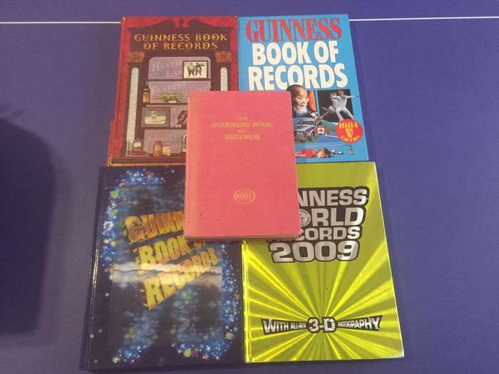 A Collection of 5 Guinness Book of Records