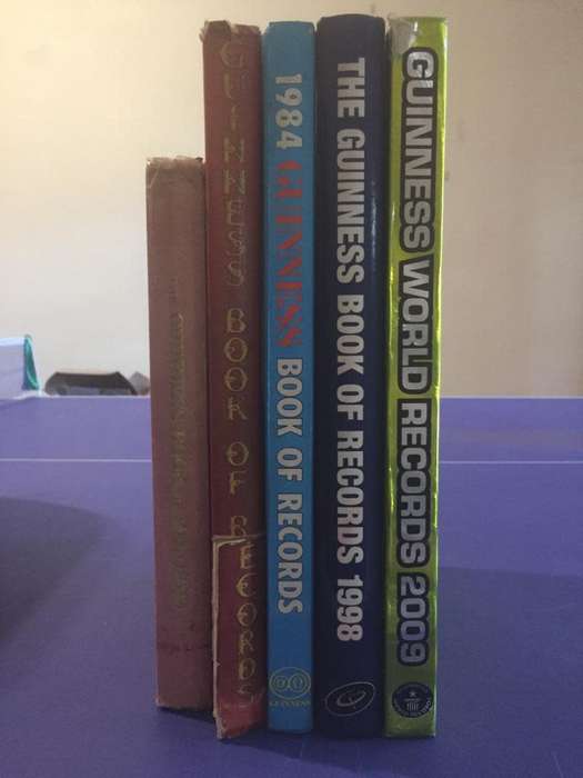 A Collection of 5 Guinness Book of Records