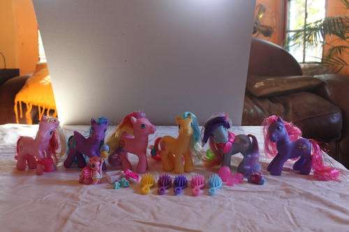 collection of my little ponies