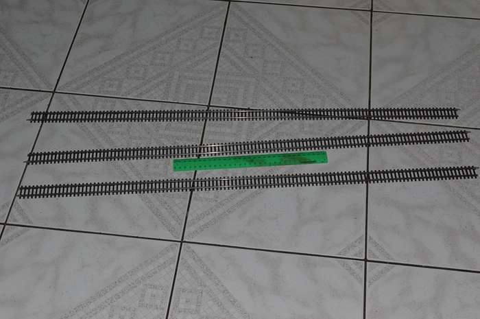 MARKLIN FLEXABLE 2055 k TRACK 90CM LONG