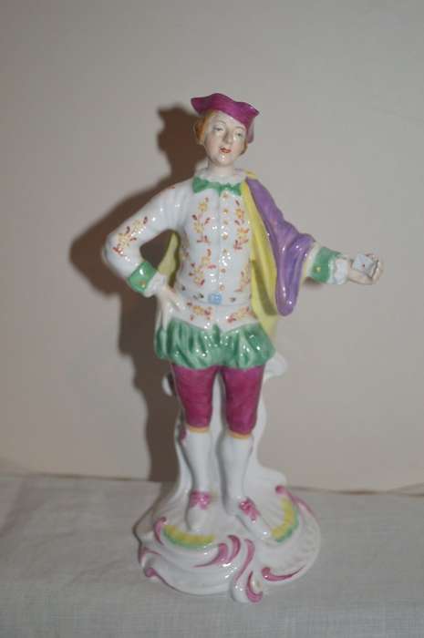 Spode Copelands Chelsea England Derby Richard Quinn No 19 Porcelain Figurine