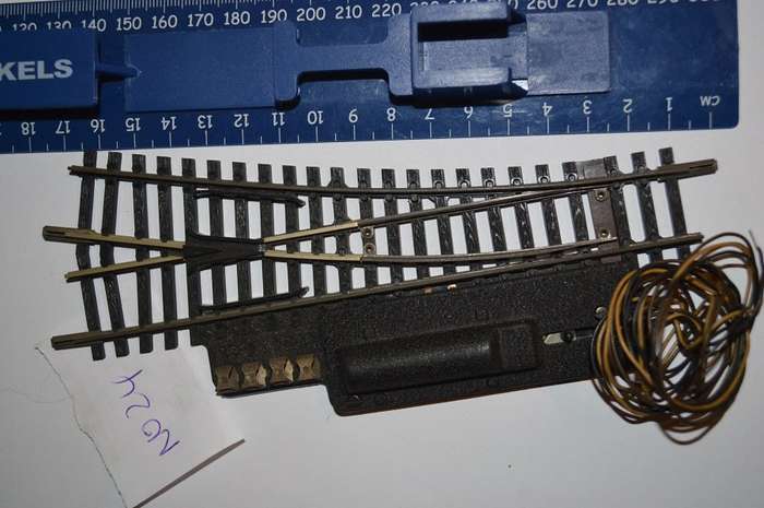 Fleischman no 24 right hand turn out electric K track