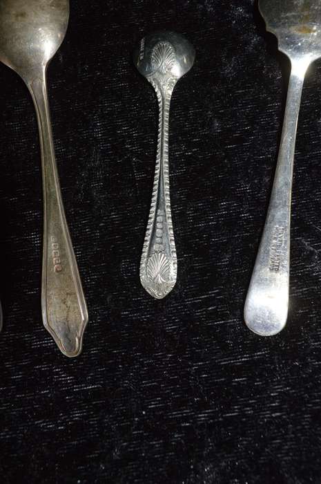 11 assorted spoons, van Riebeeck, shefield etc