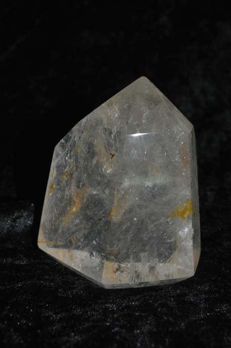 Quartz obelisk generator 10x9cm