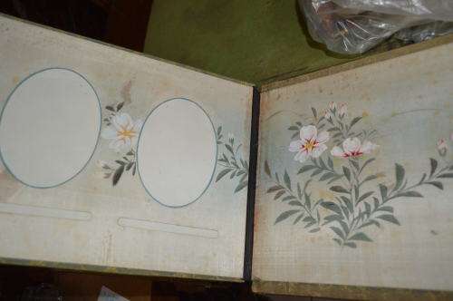 REDUCED Antique 19 Century Japanese LACQUERED ALBUM WITH FABULOUS Shibayama Panel Carved1850-1899
