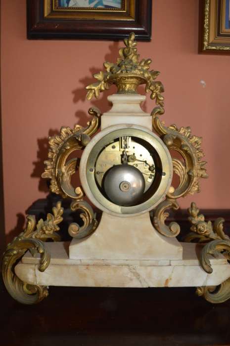 Mantle clock  Medailles D`Argent with Henry Bright face  French clock