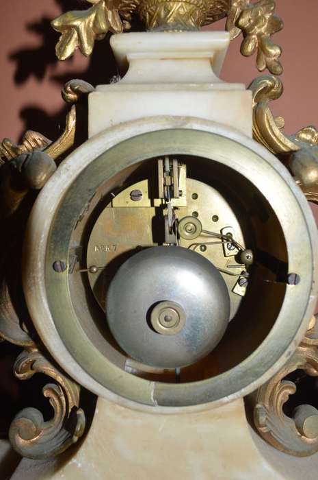 Mantle clock  Medailles D`Argent with Henry Bright face  French clock