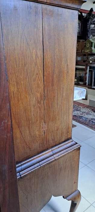 18 Century wall nut chest on stand George 11