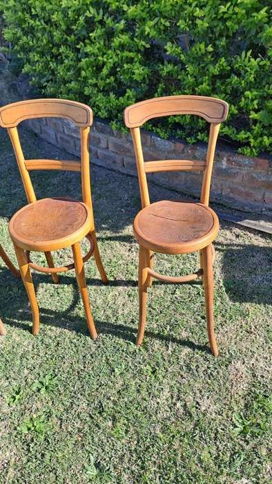 set of 3 Josef Hoffman Beilitz  Austria bentwood chairs