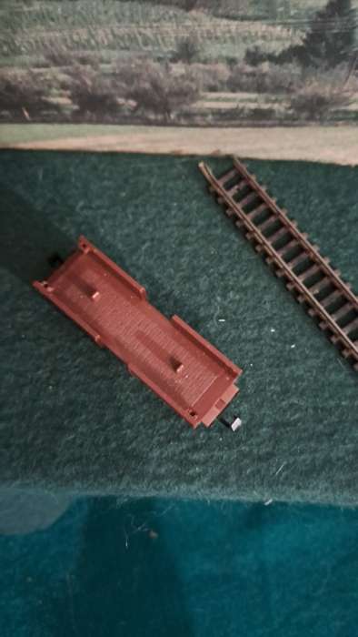 Trix N guage DB car carrier no box