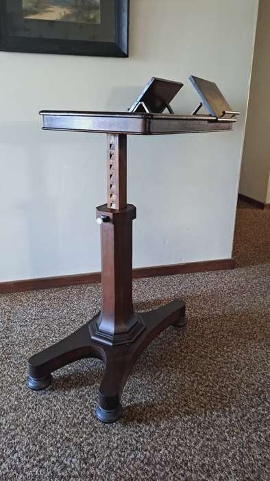 William IV mahogany adjustable library / reading table for the grander home GREATLY REDUCED