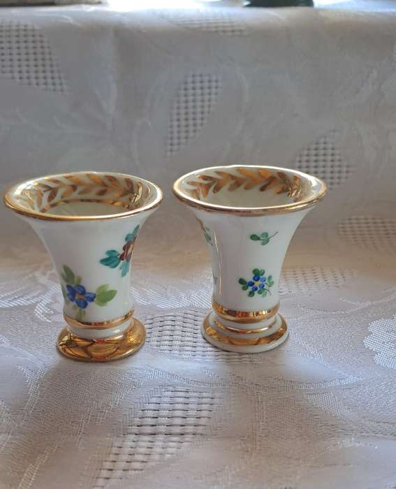 pair of small Limoge vases