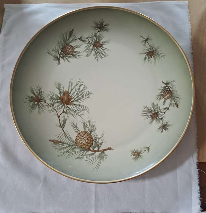 Large Rosenthal ` pine needles collection` serving plate large 33cm diam