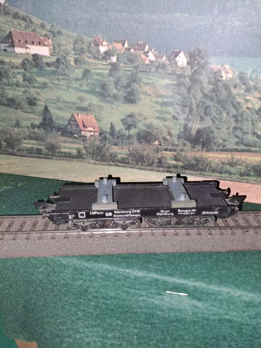 Fleischmann HO Nurnberg 6718 metal carrier