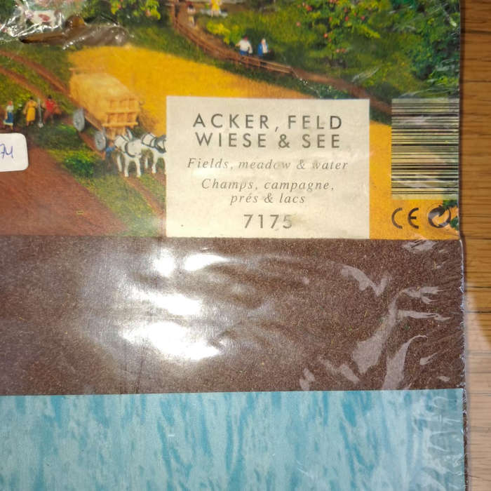 Busch sceneray field medows and water set