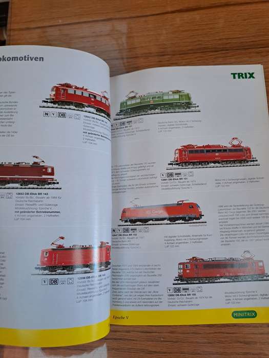 Trix main catalogue 1997/98 224 pages