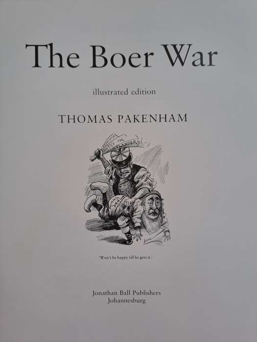 Thomas Pakenham 1993 edition The Boer War 304 pages