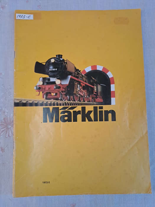 Collectors catalogue Marklin 1973 with price list