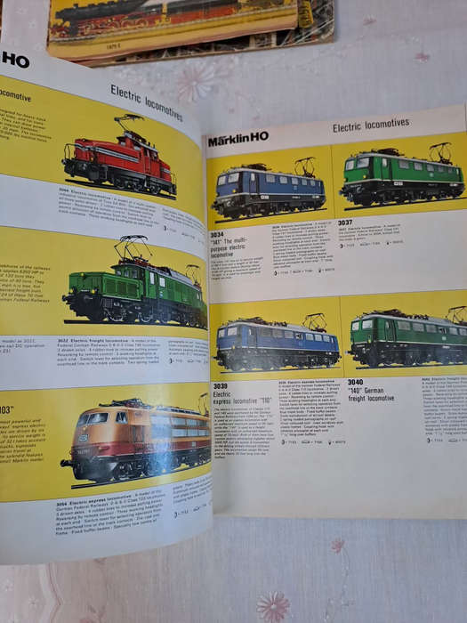 Collectors catalogue Marklin 1973 with price list