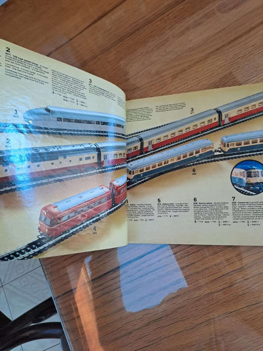 Old timer Marklin catalogue 1980E