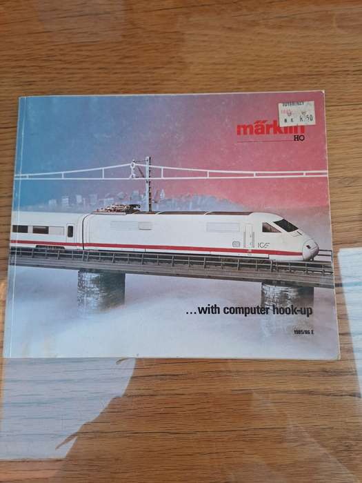Old timer Marklin catalogue 1985/86E
