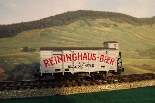 LILIPUT HO 3480 OBB REUNINGHOUS BIER GRAZ WITH B/MANS CAB