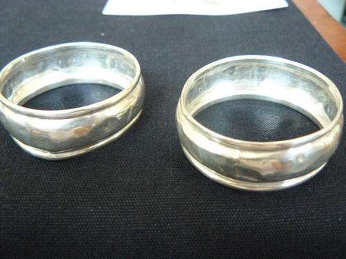 SILVER HALLMARKED SERVIETE RINGS