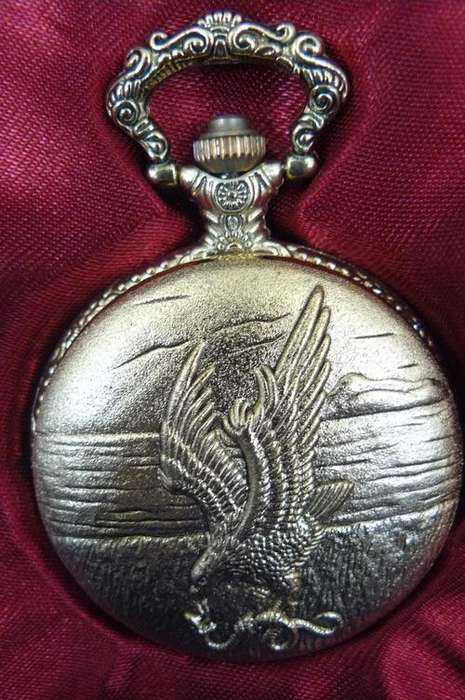 POCKETWATCH THE PEACEMAKER 1910,S STYLE QUARTZ