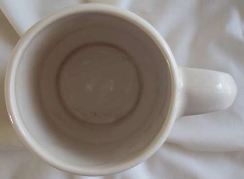 Crescentware Newspaper Tankard