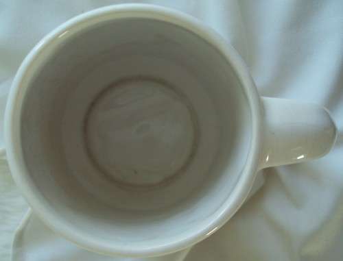 Crescentware Newspaper Tankard