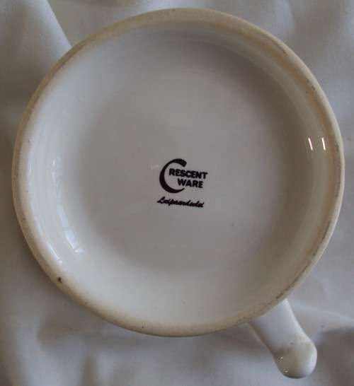 Crescentware Newspaper Tankard