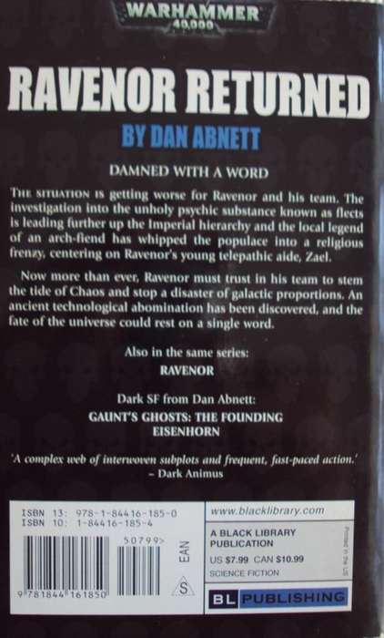 Ravenor Returned - Dan Abnett