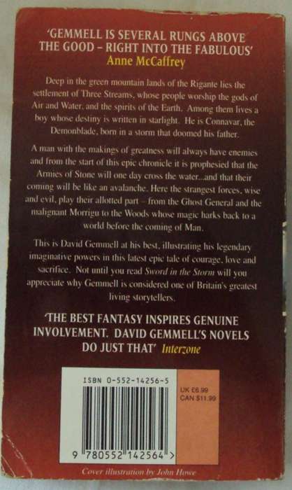 Sword In The Storm David  Gemmell